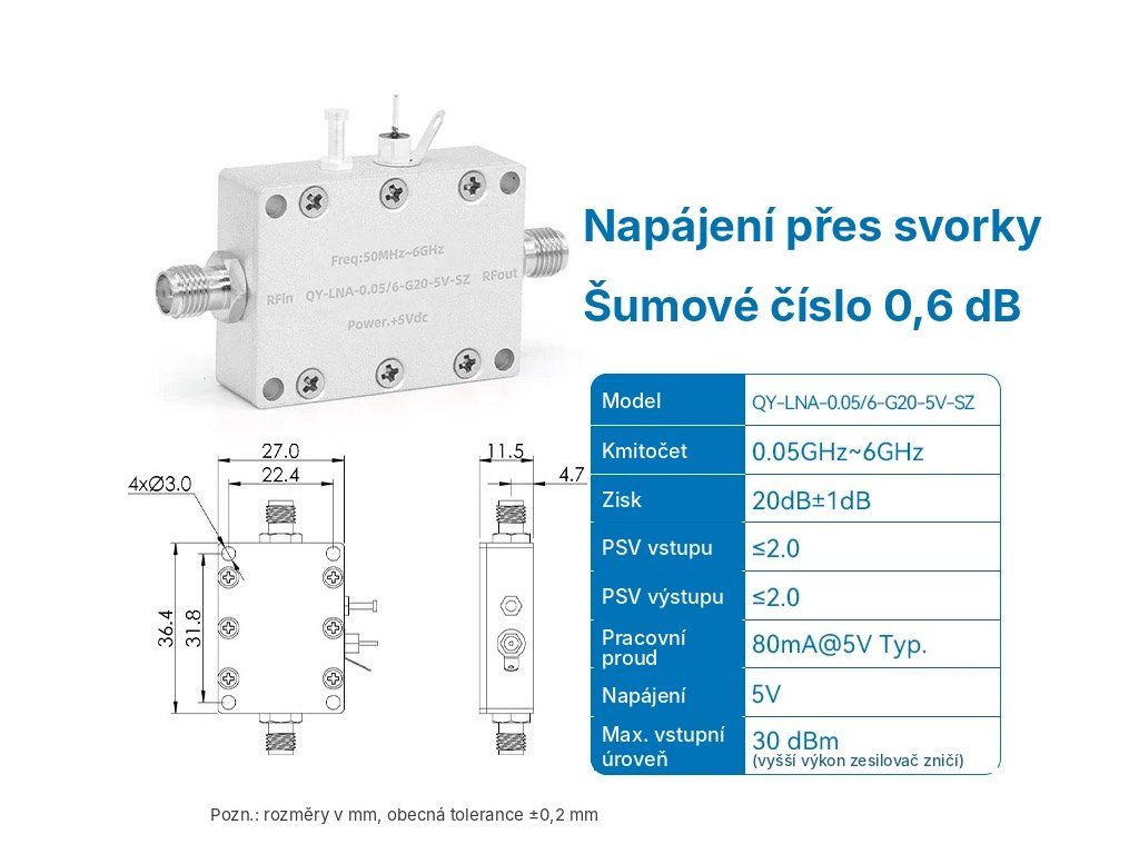 QY-LNA-0.05-6-G20-parametry-CZ